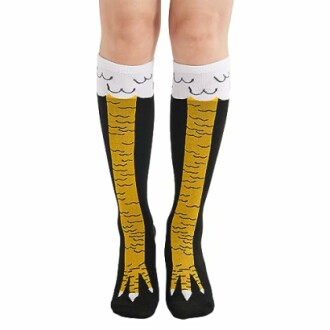 Crazy Funny Chicken Legs Socks