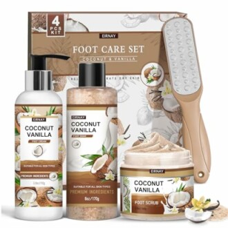 Coconut & Vanilla Foot Soak Set