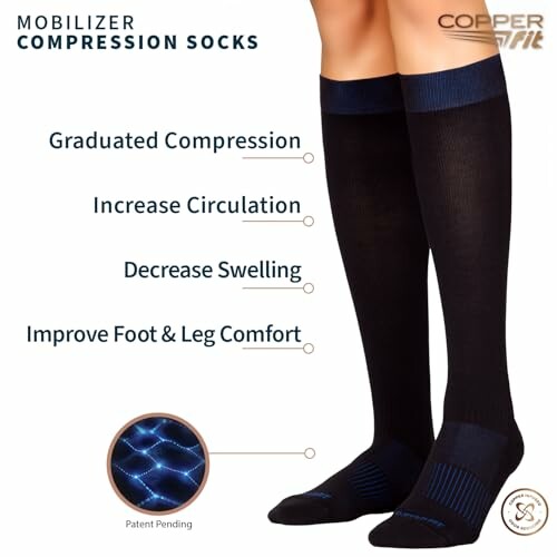 Copper Fit Mobilizer Socks